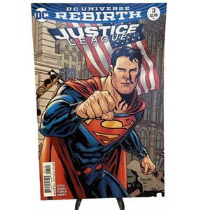 Justice League Vol 3 #3 The Extinction Machines, Part Three 2016 Yanick Paquette